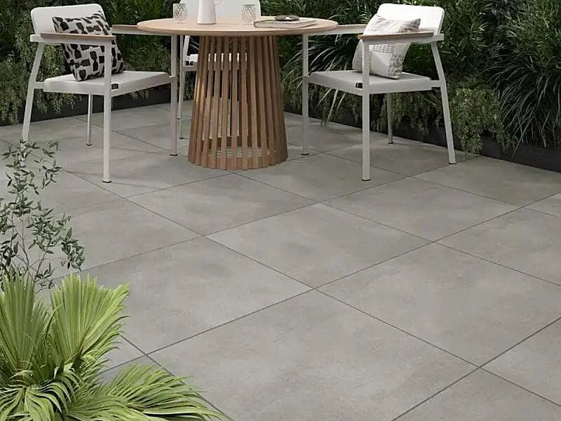 Oakley Grey 600x600mm Outdoor Porcelain 20mm Tile