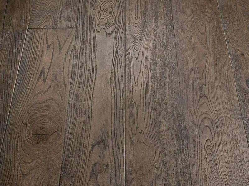 Black Distressed Oak 15mm x 220mm Engineered Oak