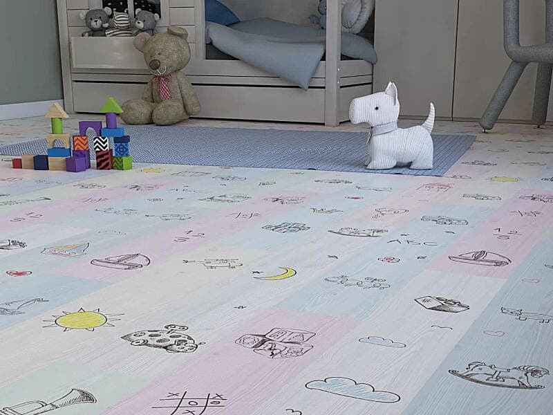 Kids World 8mm Laminate Flooring