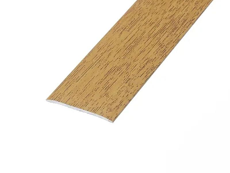 Harvest Oak Flat Aluminium Door Bar 0.9m