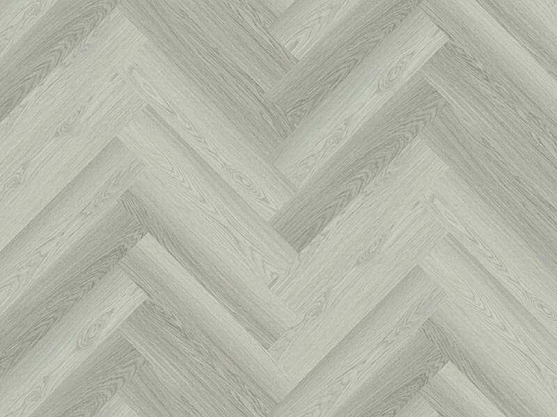 Atlas Light Grey Oak 2mm Herringbone LVT