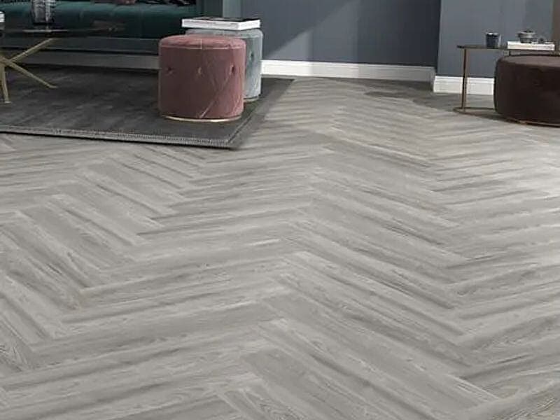 Nordic Grey Oak 5.2mm SPC Herringbone Clik