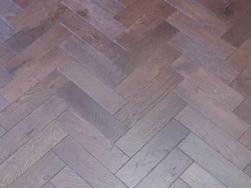Walnut Stain Herringbone 18mm