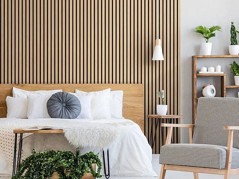 Oak Acousitic 24mm Wall Panel - 600x2700mm