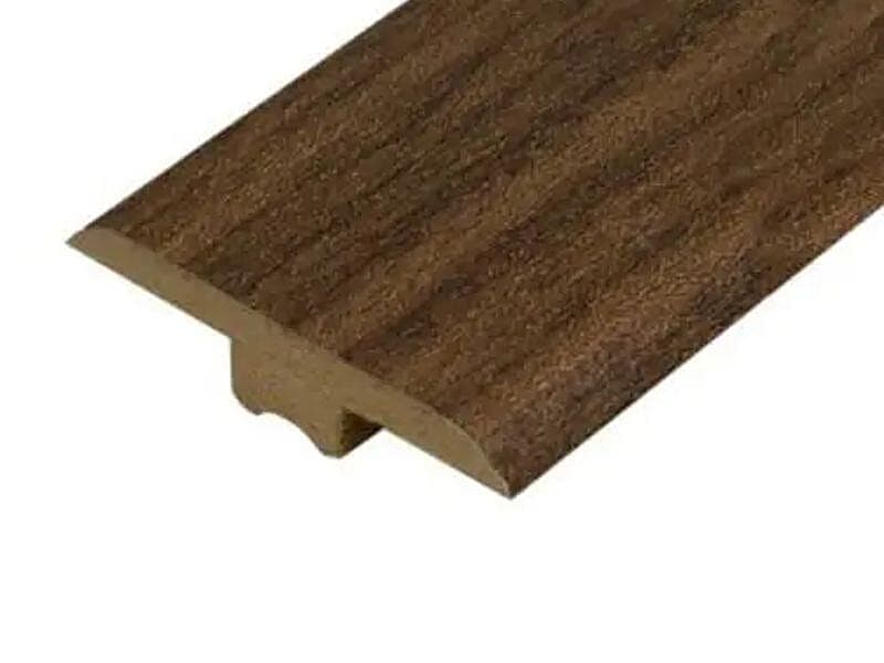 Walnut Laminate Doorbar - T-Bar 0.9m
