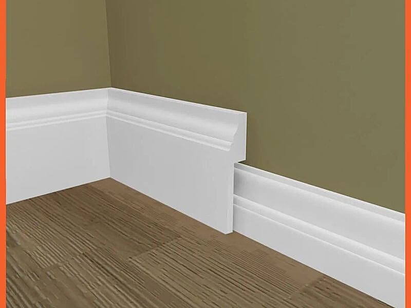 Skirting Board Cover 3m x 150mm (200mm height overall) - Skirting Over Skirting