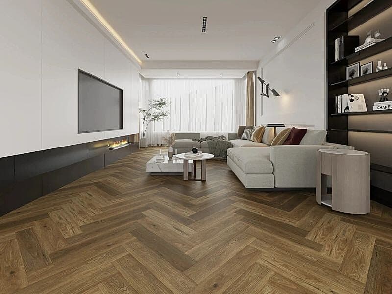 English Oak Herringbone 5.2mm SPC Click