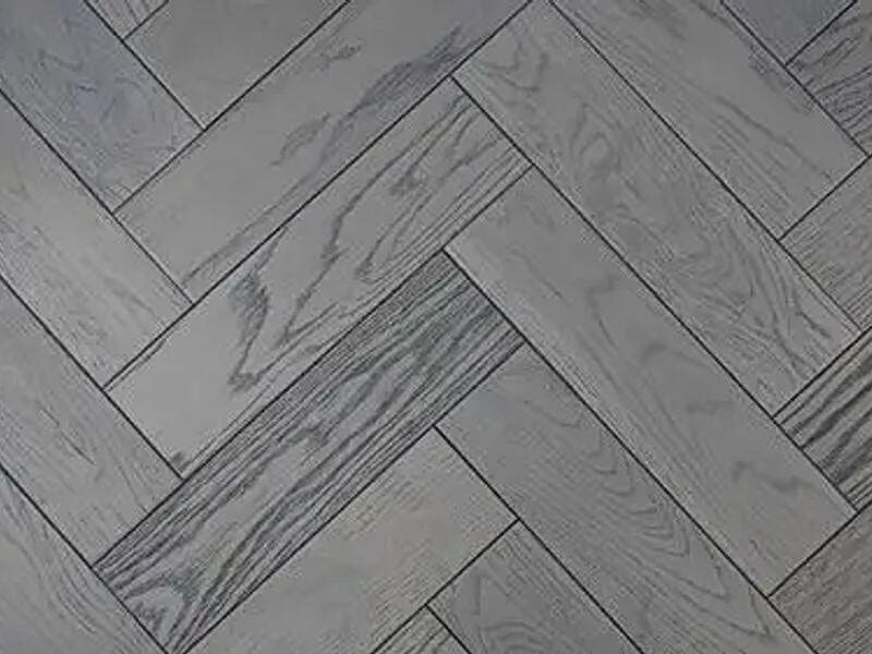 Graphite Grey Oak Herringbone 18mm