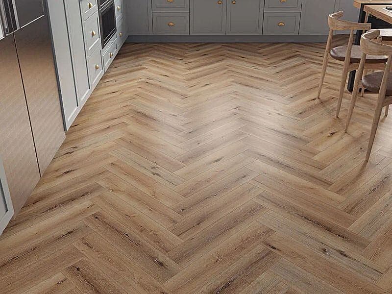 Camberley Oak 5mm Herringbone SPC Click