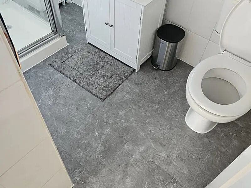 Quartz Grey Marble 5.5mm SPC Click Tiles