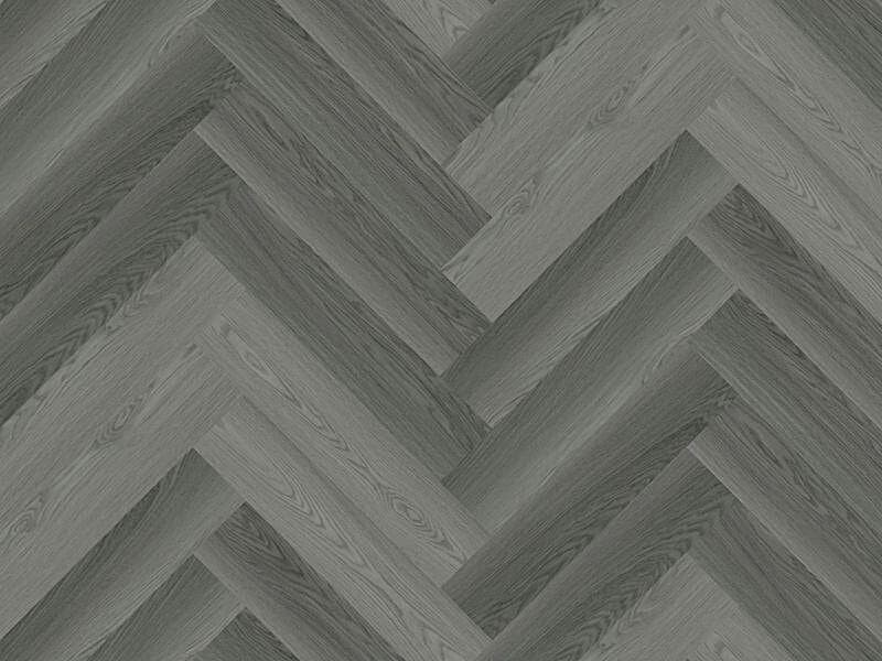 Silver Grey Oak 2mm Herringbone LVT