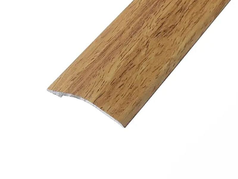Burnt Oak Ramp Aluminium Door Bar 0.9m