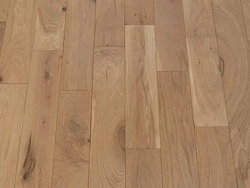 Invisible Oak 10mm x 125mm Brushed & Matt Lacquered Engineered Oak